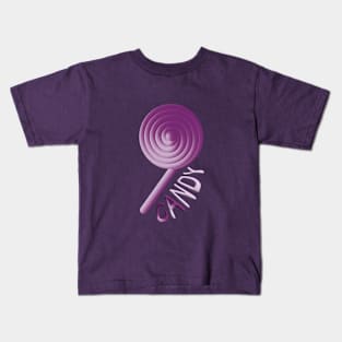 violet candy Kids T-Shirt